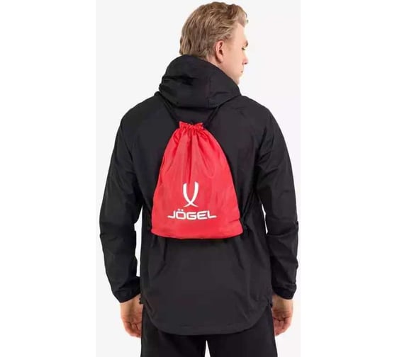 Мешок для обуви Jögel CAMP Everyday Gymsack JC4BP0221.R2, красный УТ-00019670