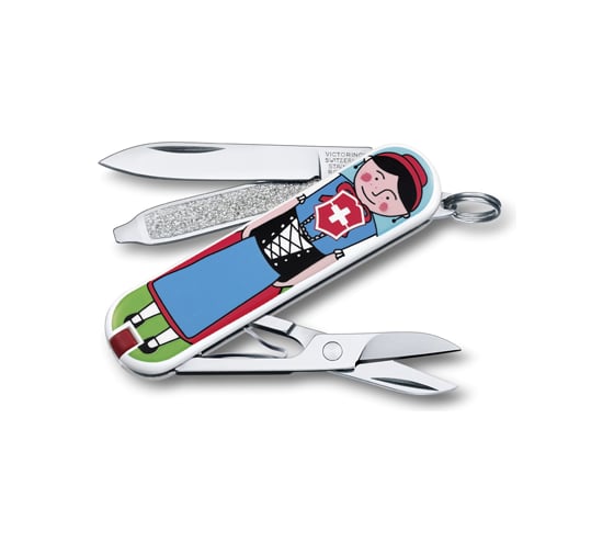 Нож-брелок Victorinox Appenzeller Classic LE 2014, 58 мм, 7 функций 0.6223.L1401