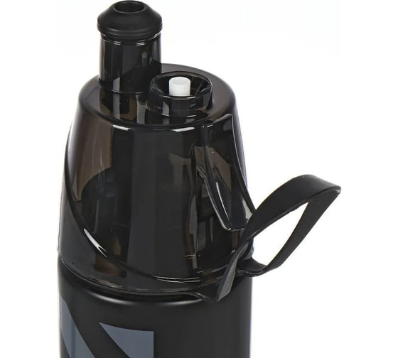Термобутылка для воды DANIKS sl-099-black-gre 0.5 л, с распылителем, черный/серый 435636