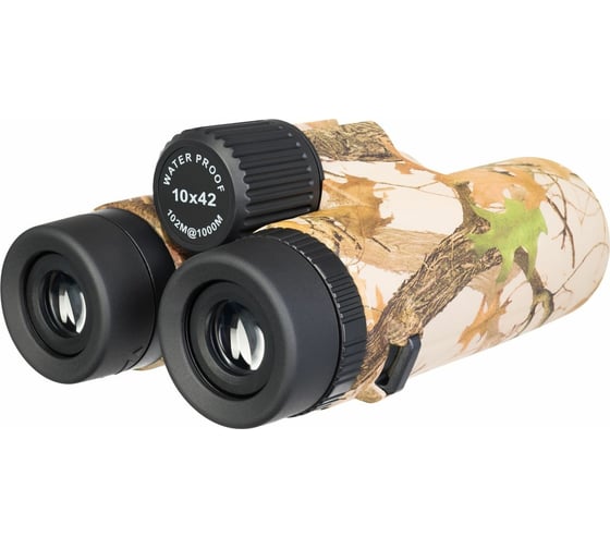 Бинокль Levenhuk Camo Pine 10x42, с сеткой 81926