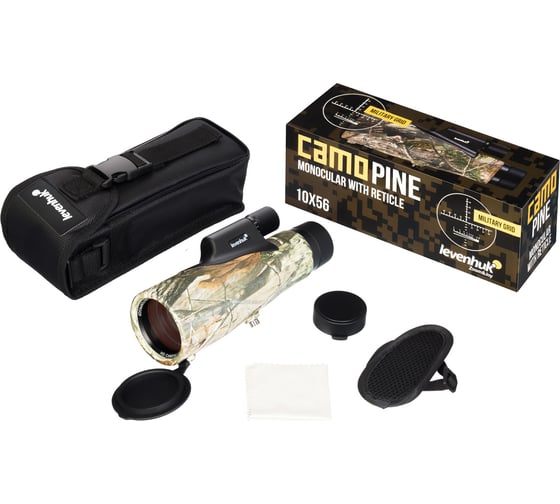Монокуляр Levenhuk Camo Pine 10x56 с сеткой 81947