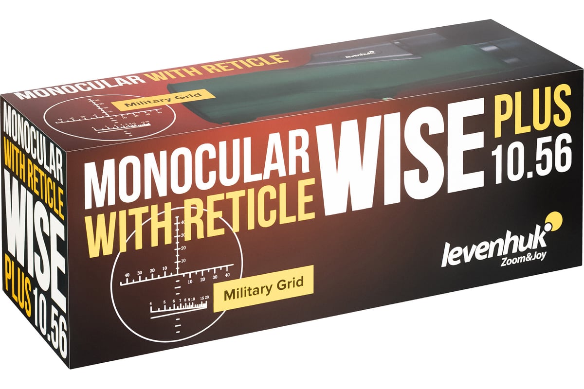 Монокуляр Levenhuk Wise PLUS 10x56 с сеткой 81945 - выгодная цена ...