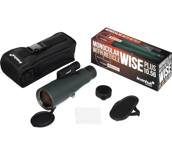 Монокуляр Levenhuk Wise PLUS 10x56 с сеткой 81945
