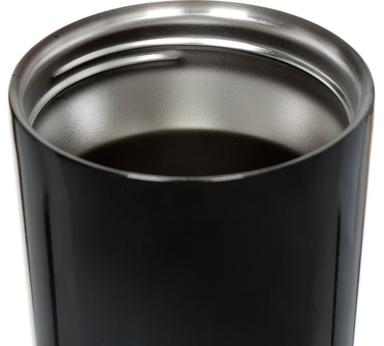 Термокружка DANIKS нерж, 0.45 л, узк.горл, колба нерж, чер, sl-nt014e-blk-logo2 327067