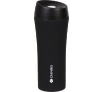 Термокружка DANIKS нерж, 0.45 л, колба нерж, sl-nt015-soft-black 430662