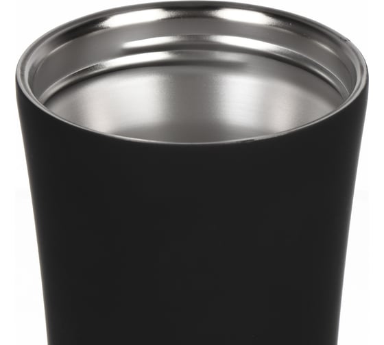 Термокружка DANIKS нерж, 0.45 л, колба нерж, sl-nt015-soft-black 430662