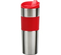 Термокружка DANIKS 0.45 л, колба нерж, красн, sl-091а-red 402626