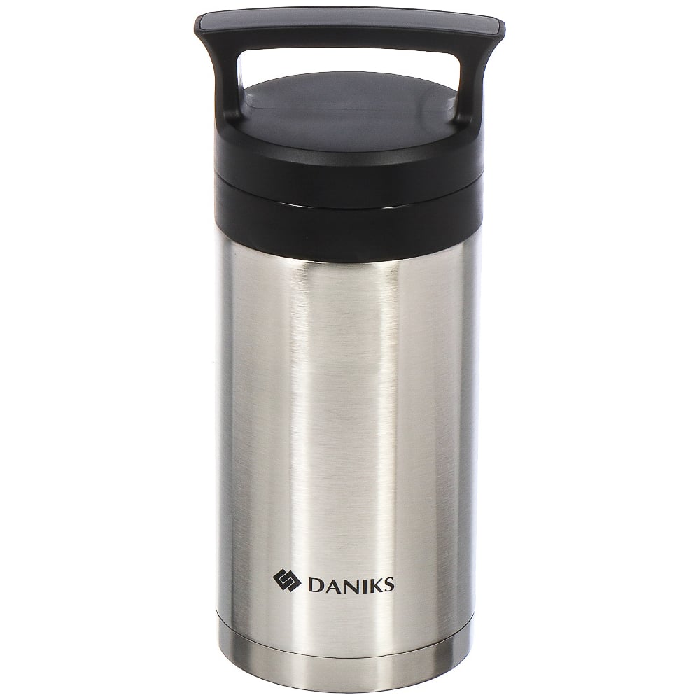 Термос для еды DANIKS, нерж, 1 л, колба нерж, с ложкой, sl-100mf-1 ...