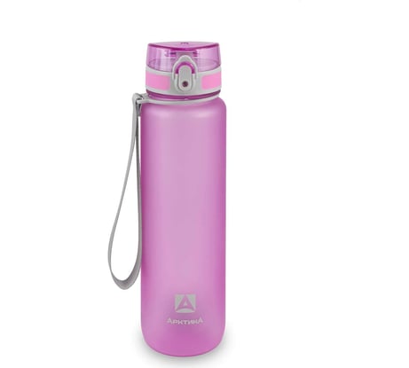 Бутылка Арктика тритановая, с ситечком, 1000 мл, лавандовая матовая, 720-1000-LVM