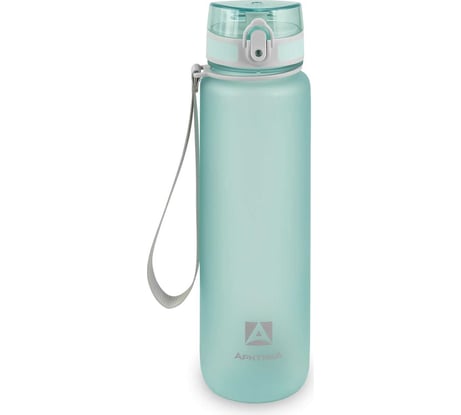 Бутылка Арктика тритановая, с ситечком, 1000 мл, голубая матовая, 720-1000-CNM