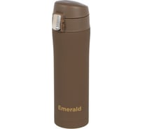 Термос DANIKS нерж, 0.45 л, emerald, колба нерж, корич, sl-047-7532c-soft 449153