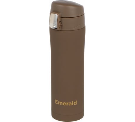 Термос DANIKS нерж, 0.45 л, emerald, колба нерж, корич, sl-047-7532c-soft 449153