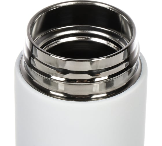 Термос DANIKS нерж, 0.48 л, колба нерж, с датчиком, бел, sl-155h-white soft 435634