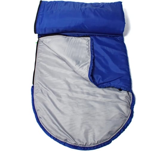 Спальный мешок Saimaa 2-слойный, 200+35x85 см, +5/+20 град. СП2XL(синий)