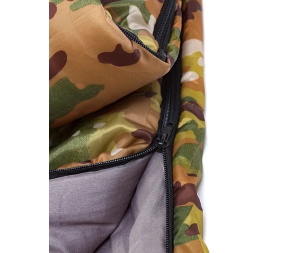 Спальный мешок Saimaa 2-слойный, 200+35x85 см, +5/+20 град. СП2XL(камуф)