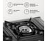 Газовая портативная двухконфорочная плита Helios HS-BDZ-180A 00000347711 2