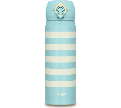 Термокружка THERMOS JNL-502-WBD SS 0.5 л, бело-голубая 319616