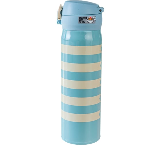 Термокружка THERMOS JNL-502-WBD SS 0.5 л, бело-голубая 319616