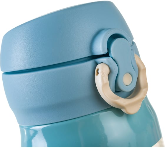Термокружка THERMOS JNL-502-WBD SS 0.5 л, бело-голубая 319616