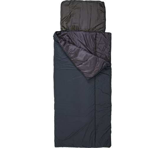 Спальный мешок с подголовником Saimaa premium, 220x85(+/-5), 0/-20, зеленый Snow 350