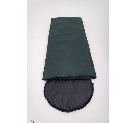 Спальный мешок с подголовником Saimaa premium, 220x85(+/-5), 0/-25, зеленый Snow 400