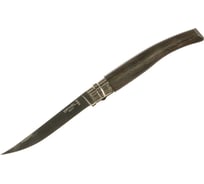 Нож, нержавеющая сталь, рукоять из мозамбикского эбенового дерева Opinel Slim №10 2016