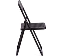 Складной стул Tetchair folder 3016, каркас: металл, сиденье/спинка: пластик, 48,5x48x82,5 см, black (черный), комплект 6 шт 20098