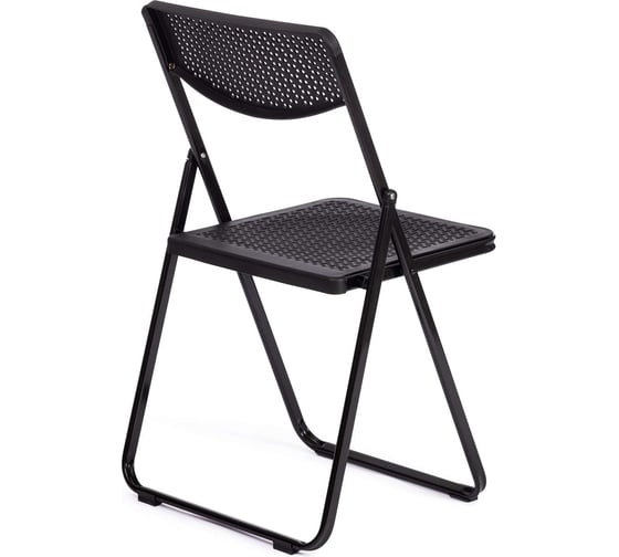 Складной стул Tetchair folder 3016, каркас: металл, сиденье/спинка: пластик, 48,5x48x82,5 см, black (черный), комплект 6 шт 20098