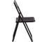 Складной стул Tetchair folder 3016, каркас: металл, сиденье/спинка: пластик, 48,5x48x82,5 см, black (черный), комплект 6 шт 20098 1