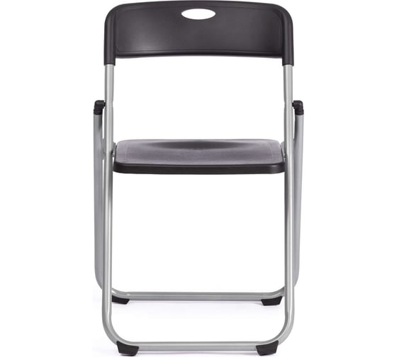 Складной стул Tetchair folder 3017h каркас: металл, сиденье/спинка: пластик, 49x46.5x73.5 см, black (черный) / grey (серый) 20469