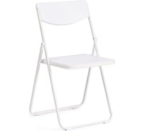 Складной стул Tetchair folder 3016, каркас: металл, сиденье/спинка: пластик, 48,5x48x82,5 см, white (белый) комплект 6 шт 20097