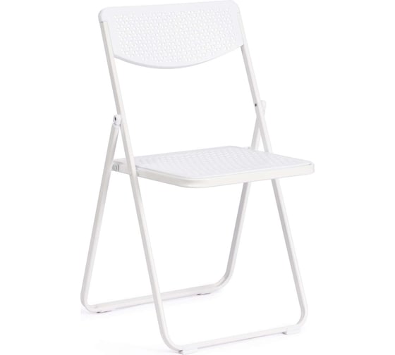 Складной стул Tetchair folder 3016, каркас: металл, сиденье/спинка: пластик, 48,5x48x82,5 см, white (белый) комплект 6 шт 20097 1