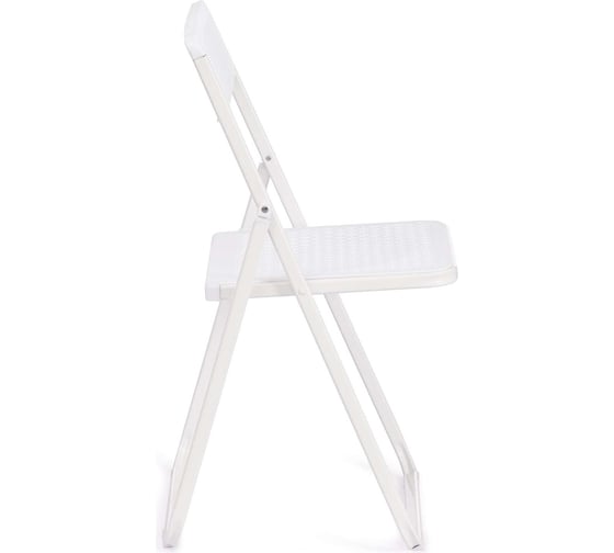 Складной стул Tetchair folder 3016, каркас: металл, сиденье/спинка: пластик, 48,5x48x82,5 см, white (белый) комплект 6 шт 20097