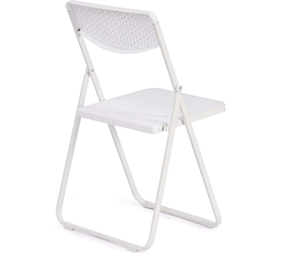 Складной стул Tetchair folder 3016, каркас: металл, сиденье/спинка: пластик, 48,5x48x82,5 см, white (белый) комплект 6 шт 20097