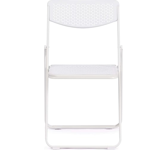 Складной стул Tetchair folder 3016, каркас: металл, сиденье/спинка: пластик, 48,5x48x82,5 см, white (белый) комплект 6 шт 20097