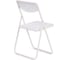Складной стул Tetchair folder 3016, каркас: металл, сиденье/спинка: пластик, 48,5x48x82,5 см, white (белый) комплект 6 шт 20097 3