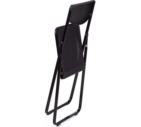 Складной стул Tetchair folder 3016 каркас: металл, сиденье/спинка: пластик, 48,5x48x82,5 см, black (черный) 20467