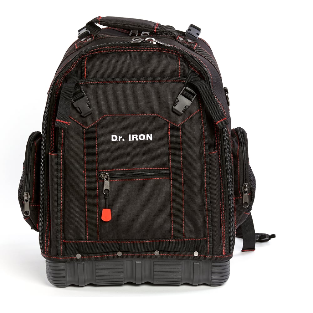 Рюкзак для инструментов Dr. IRON с пластиковым дном, 340x200x430 мм ...