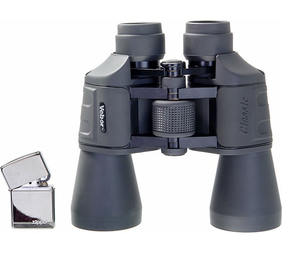 Бинокль Veber Classic БПЦ 7x50 VR серый 23905