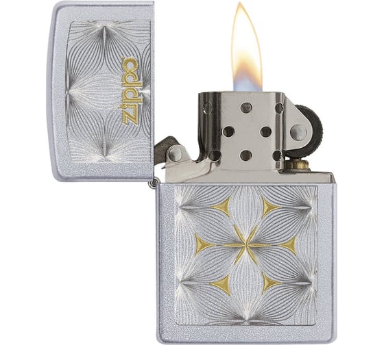 Зажигалка Zippo Classic с покрытием Satin Chrome 29411