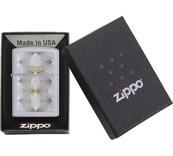 Зажигалка Zippo Classic с покрытием Satin Chrome 29411