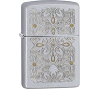 Зажигалка Zippo Classic с покрытием Satin Chrome 28457