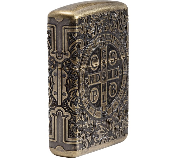 Зажигалка Zippo Armor с покрытием Antique Brass 29719