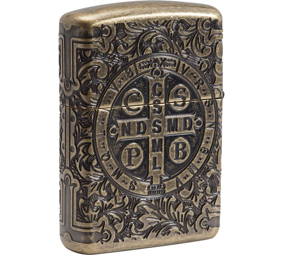 Зажигалка Zippo Armor с покрытием Antique Brass 29719