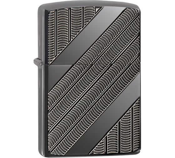 Зажигалка Zippo Armor с покрытием High Polish Black Ice 29422