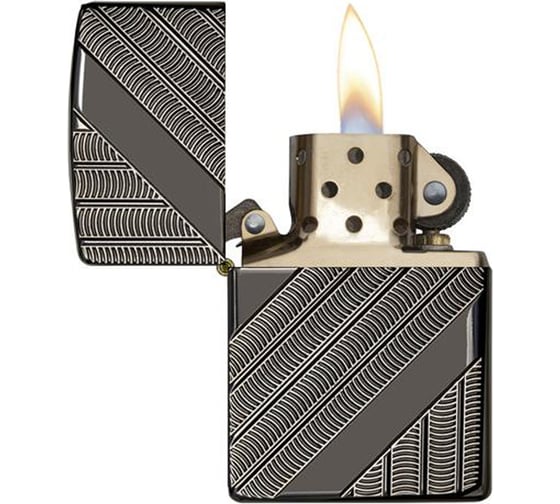 Зажигалка Zippo Armor с покрытием High Polish Black Ice 29422