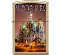 Зажигалка Zippo Храм Спаса-на-Крови 254B ST. PETERSBURG