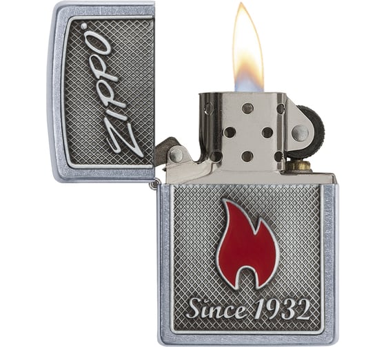 Зажигалка Zippo Classic с покрытием Street Chrome 29650