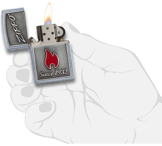 Зажигалка Zippo Classic с покрытием Street Chrome 29650