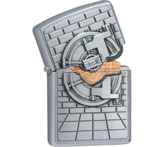 Зажигалка Zippo Classic с покрытием Street Chrome 29555